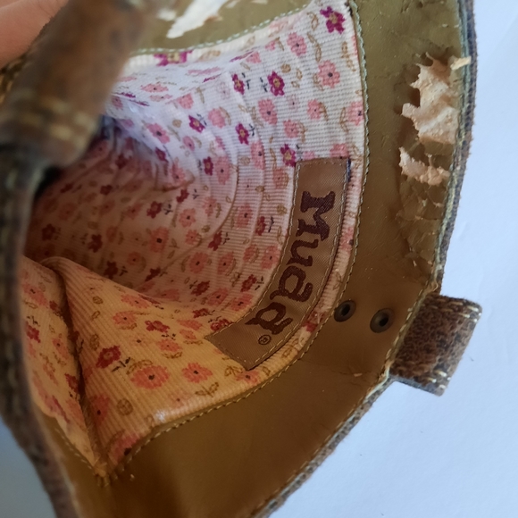 Women's Mudd Boots, Slouch Top, Faux Brown Suede. Size 8.5. - Picture 5 of 7